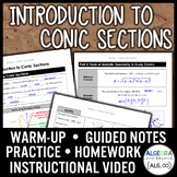 Introduction to Conic Sections Lesson | Video | Guided Not