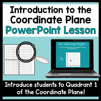 Preview of Introduction to Coordinate Graphing Powerpoint