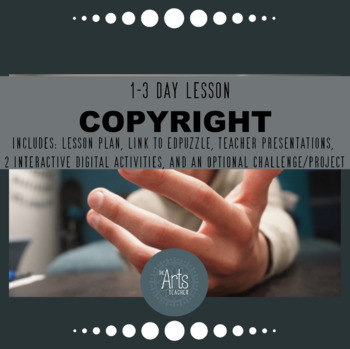 Preview of Introduction to Copyright and Plagiarism for Art students "interactive" lesson