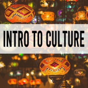 Preview of Introduction to Culture Lesson & Activities (Printable Booklet)
