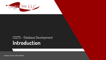 Preview of Introduction to Databases full Canvas course