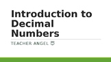 Introduction to Decimal Numbers