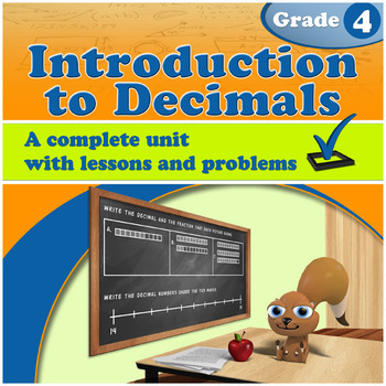 Preview of Introduction to Decimals, Grade 4 (Distance Learning)