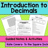 Introduction to Decimals Guided Notes & Activities | Inter