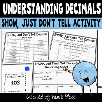 Preview of Introduction to Decimals - Represent Decimals in Different Ways 