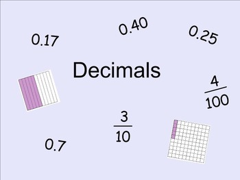 Preview of Introduction to Decimals SMARTnotebook
