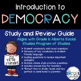 Introduction to Democracy Study Guide and Review Grade 6 A