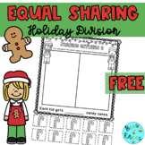 Introduction to Division | Equal Sharing | Christmas Theme