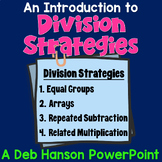 Introduction to Division Strategies PowerPoint Lesson with