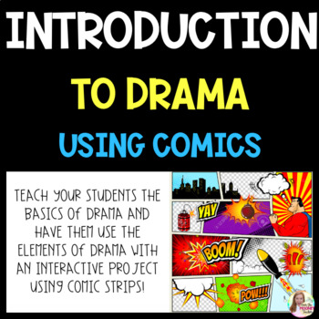 Preview of Introduction to Drama Using Comics