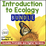 Introduction to Ecology Bundle | Printable and Digital Distance Learning