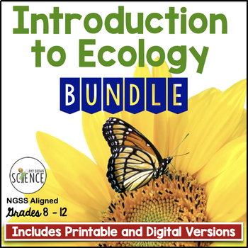 Preview of Introduction to Ecology Bundle