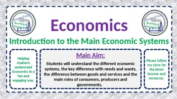 Preview of Introduction to Economics & Economic Systems