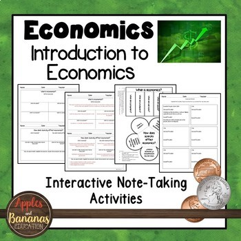 Preview of Introduction to Economics - Interactive Note-taking Activities