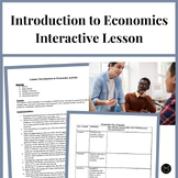 Introduction to Economics Lesson - Interactive Simulation