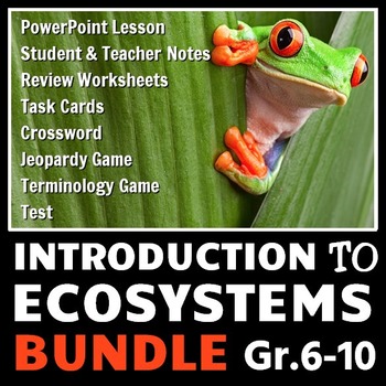 Preview of Ecosystems BUNDLE {Editable}