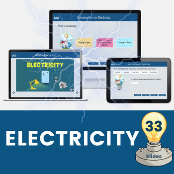 Preview of Introduction to Electricity - Third Grade Interactive Lesson and Activities