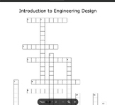 Introduction to Engineering Design Crossword Puzzle and An