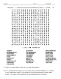 Introduction to Environmental Science - Word Search Worksh