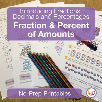 Preview of Fraction and Percentage of Amounts