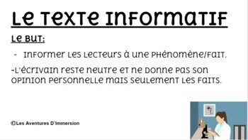 Introduction to Explicit Texts by Les Aventures d'Immersion | TpT