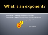 Introduction to Exponents - Distance Learning