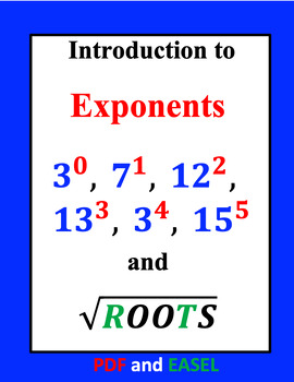 Preview of Introduction to Exponents, Roots and Pascal's Triangle