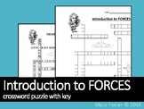Introduction to FORCES crossword puzzle with key