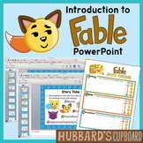 Introduction to Fable Genre PowerPoint Using Setting, Even