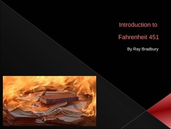 Preview of Introduction to Fahrenheit 451 by Ray Bradbury