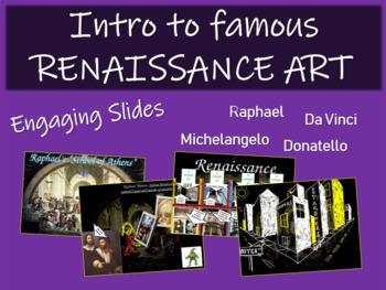 Preview of Introduction to Famous Renaissance Art