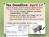 Introduction to Federal and State Taxes
