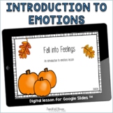 Introduction to Feelings digital counseling lesson (autumn)