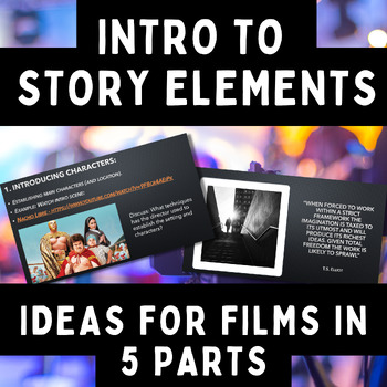 Preview of Introduction to Film Writing Television Storytelling Ideas FTV Media Literacy