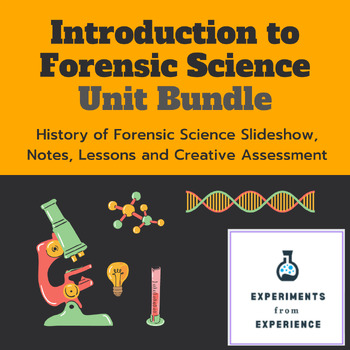 Preview of Introduction to Forensic Science Course Unit Bundle