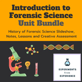 Introduction to Forensic Science Course Unit Bundle