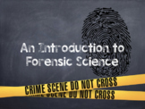 Introduction to Forensics: Unit Plan