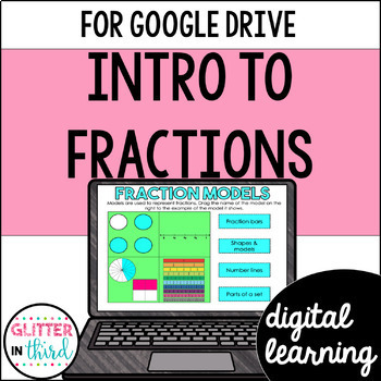 Preview of Intro to Fractions Activities for Google Classroom