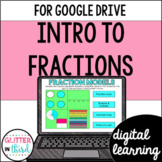 Intro to Fractions Activities for Google Classroom