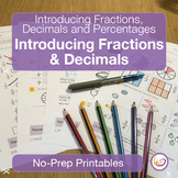 Introducing Fractions and Decimals