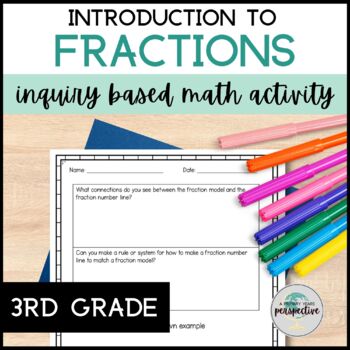 Preview of Introduction to Fractions & Number Lines Activities | Hands on Inquiry Math PYP