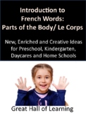 Introduction to French Words:  Body Parts