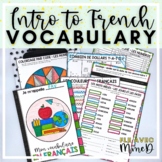 Introductory French Vocabulary - numbers, days, months, da