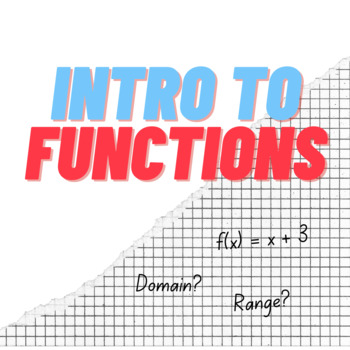 Preview of Introduction to Functions