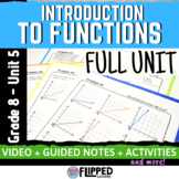 Introduction to Functions Lessons and Activity FULL UNIT Bundle