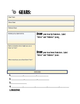 Preview of Introduction to Gears Lesson