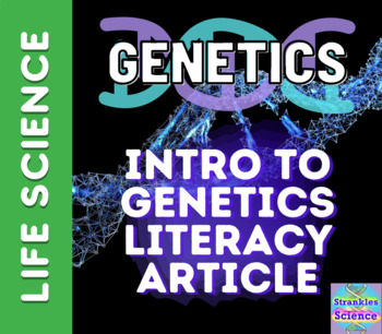 Preview of Introduction to Genetics Reading Comprehension Passages | Literacy Articles