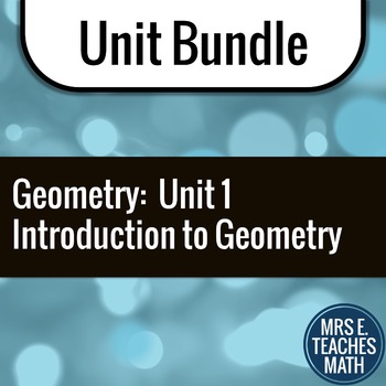 Preview of Introduction to Geometry Unit Bundle
