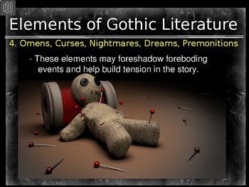gothic literature includes...