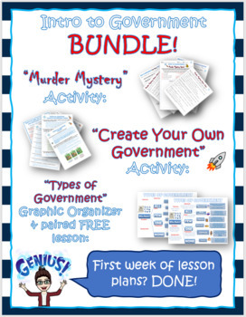 Preview of Introduction to Government & Civics BUNDLE